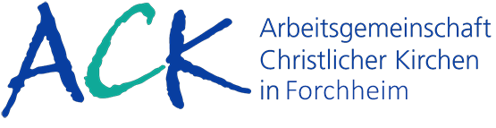 Logo der ACK Forchheim im Kopf der Homepage mit Verlinkung auf die Startseite