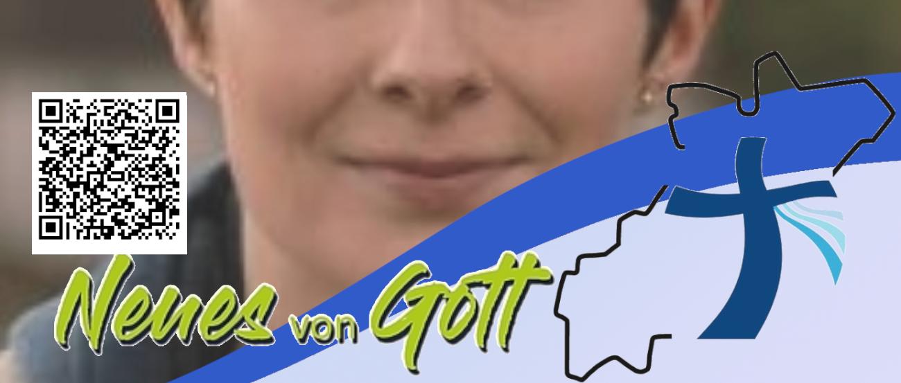 Flyer für den Glaubenskurs 'Neues von Gott' 2026