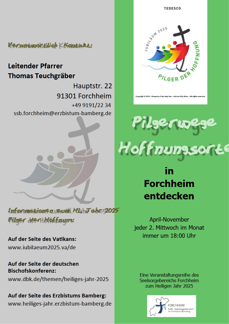 Pilgerorte in Forchheim 1 (c) Seelsorgebereich Forchheim, Christian Deuber